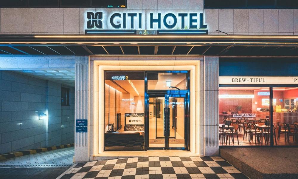 Wonju City Hotel Hyeoksin Exteriör bild